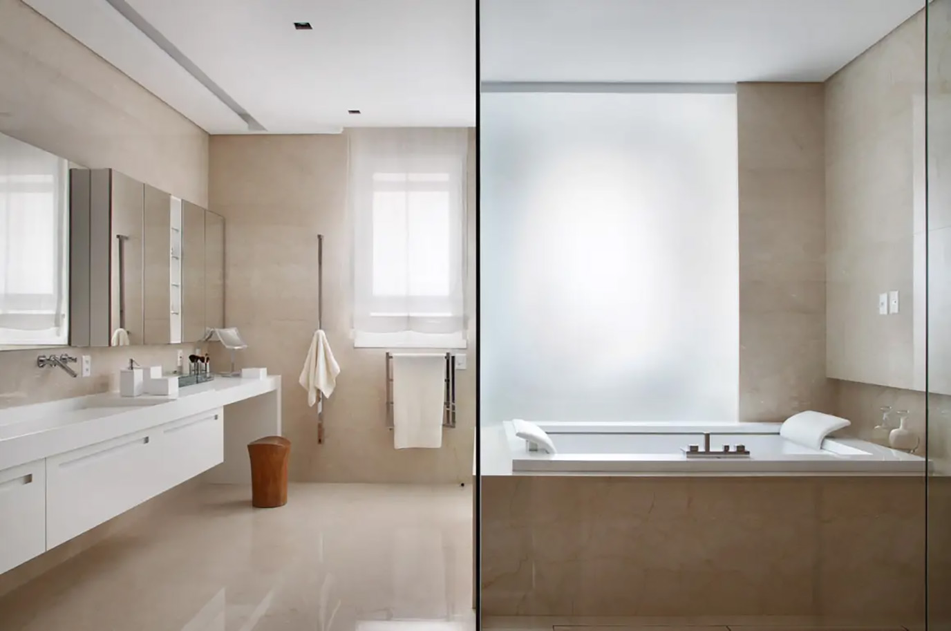 patricia-martinez-arquitetura-vibia-banho-piso-parede-banheira-marmore-botticino-classico-di-marmorer